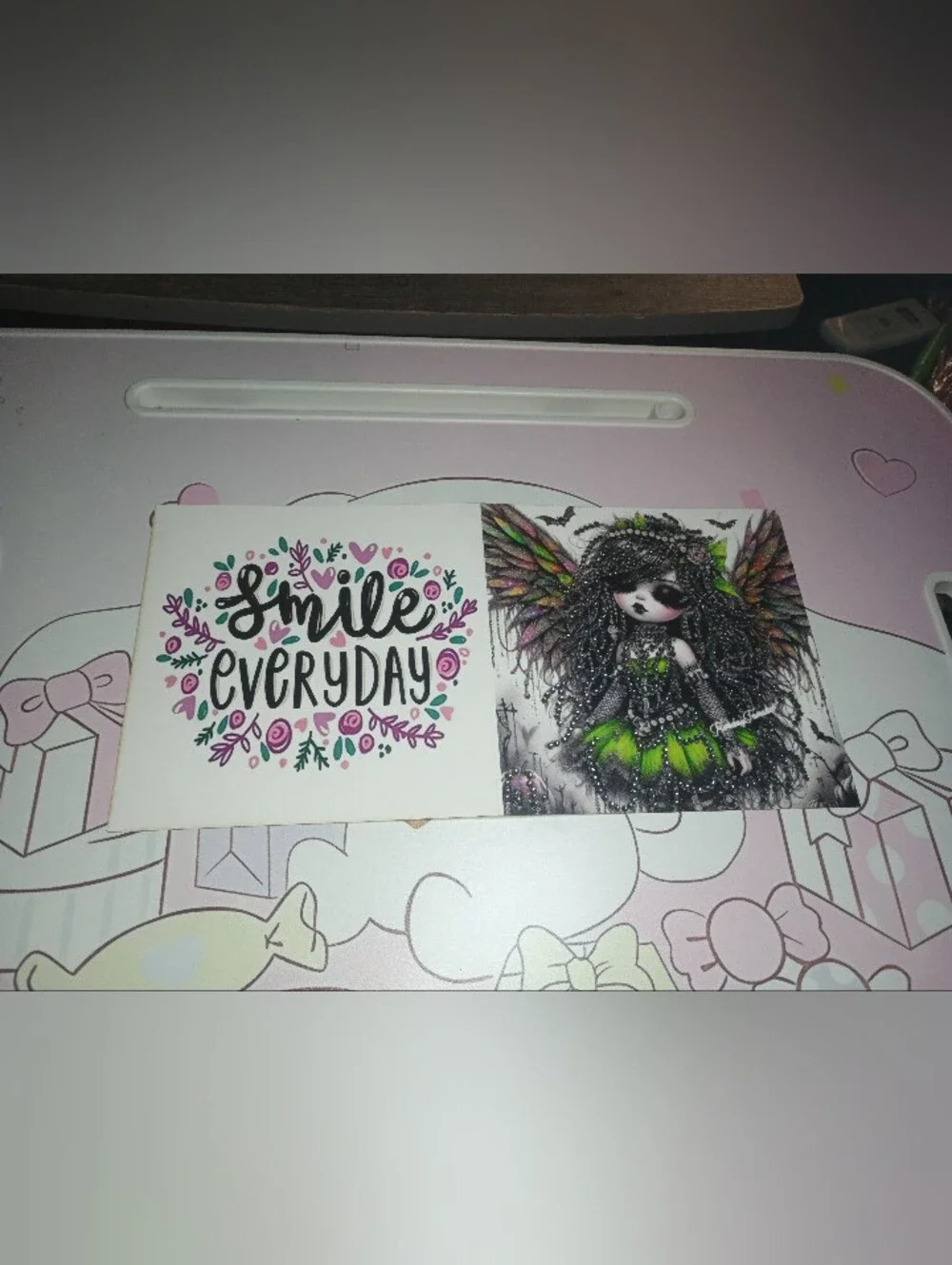 Gothic Fairy Diamond Painting Card Handmade